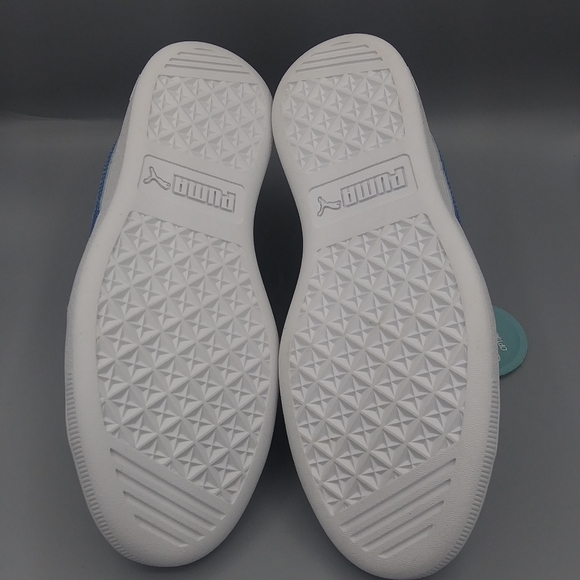 Puma leather glitter comfort girls sneakers Size 3.5 - Picture 8 of 8